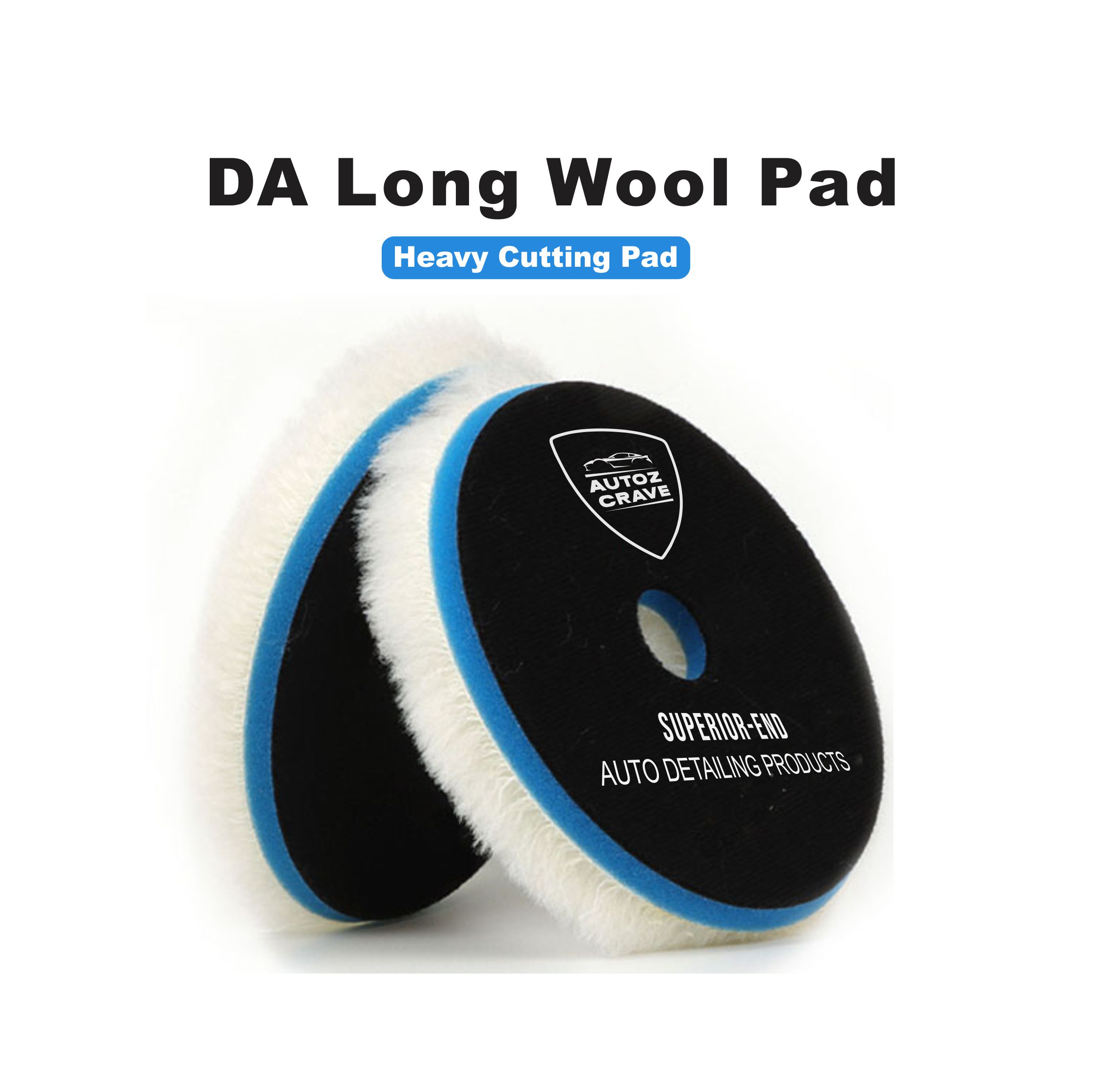 BEST DUAL ACTION LONG-NAP WOOL PAD 5 INCH